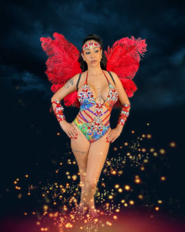 09. Payment #1: "RADIANCE" Midline Strappy Monokini