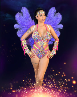 33. Payment #1: "SOCA SWEETHEART" Midline Strappy Monokini