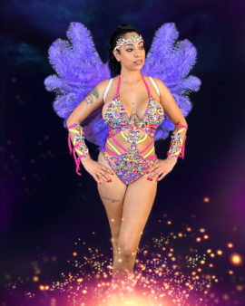 33. "SOCA SWEETHEART" Midline Strappy Monokini