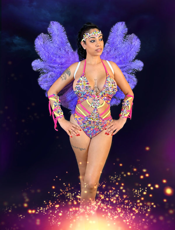 33. "SOCA SWEETHEART" Midline Strappy Monokini