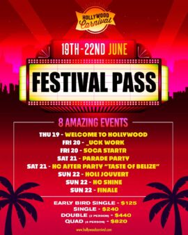 Hollywood Carnival: Festival Pass Discount 2025
