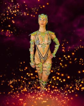 22A. "Royal BadGyal" Bikini costume