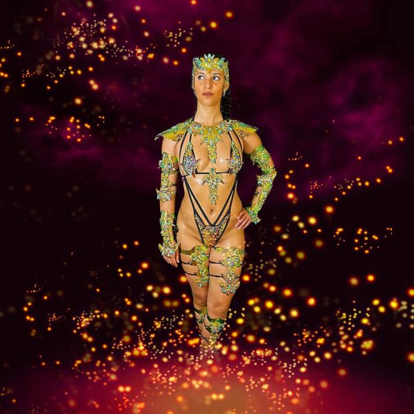 22A. "Royal BadGyal" Bikini costume