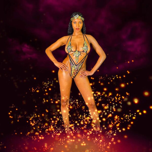 26. "Royal CyberGyal" Bikini backline