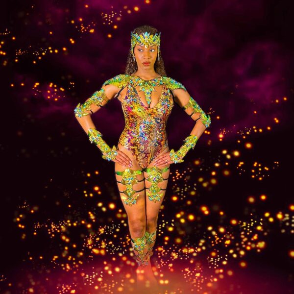 34. "Royal BadGyal" Monokini costume
