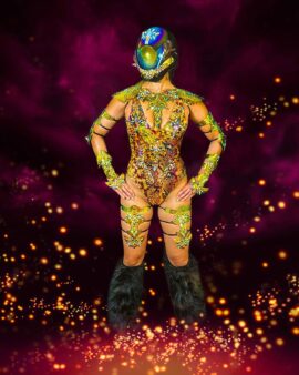 37. "Royal CyberGyal" Monokini costume