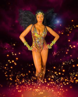 35. "Royal BadGyal" Monokini midline
