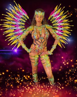 27. "Royal BadGyal" Strappy Frontline