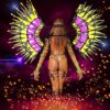 30. "Royal CyberGyal" Strappy frontline - Image 2