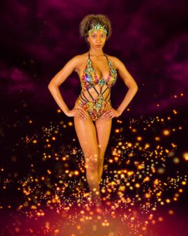 32. "Royal BadGyal" Strappy backline