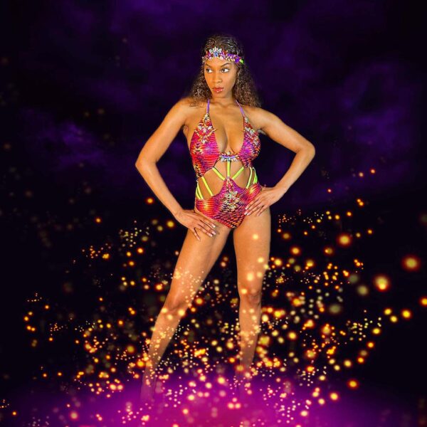 12. "Sexy CyberGyal" Strappy backline